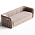 Stylish 4-Seater Phantom Sofa 3D model small image 2