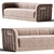 Stylish 4-Seater Phantom Sofa 3D model small image 3