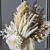 Pampas Gold Leaves Bouquet Set 3D model small image 10