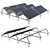 Solar Panels Kit on Metal Frame 3D model small image 2