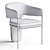 Translation: La Redoute Palazzo chair
Title: Chic Palazzo Chair Design 3D model small image 3