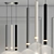 Sleek LED Pendant Lights 3D model small image 2