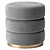 Versatile Eddy Pouf in 4 Colors 3D model small image 4