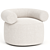 Plush Comfort Armchair 3D Model 3D model small image 6