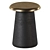 Modern Black Side Table: Cassilis 3D model small image 1