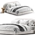 Modern Classic Prila Bed 2013 3D model small image 1