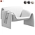 Le Club Armchair: Modern Design Comfort 3D model small image 6