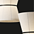 Modern Fabric Tokio Lighting Fixture 3D model small image 3