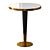 Round Coffee Table BA26 3D model small image 1