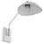 Swing Arm Sconce with UVs 3D model small image 6