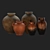 Handcrafted Clay Vases Collection 3D model small image 4