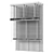 Handcrafted Wooden Blinds Set 04 3D model small image 6