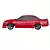 Toyota Mark II X80 TurboSmooth 3D model small image 3