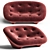 Luxurious Ligne Roset Ploum Sofa 3D model small image 1