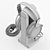 Luxury Open-Back Electrostatic Headphones 3D model small image 7