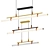  Sleek Minimalist Linear Pendant Light 3D model small image 1