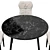 Trendy Neli Dining Chair and Clovis Table 3D model small image 2