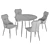 Trendy Neli Dining Chair and Clovis Table 3D model small image 5
