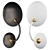 Keira Medium Wall Sconce by Visual Comfort 3D model small image 2