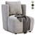 Elvina Fabric Armchair - 3 Color Options 3D model small image 3