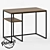 Industrial Loft Work Desk 3D model small image 1