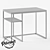 Industrial Loft Work Desk 3D model small image 2