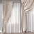  3D Render Curtain Model - 62824 Polys 3D model small image 1