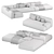 Lema Cloud Modular Sofa 2015 3D model small image 3