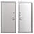 Aluminum Entry Door Creo_316 (WISNIOWSKI) 3D model small image 4