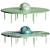 Modern Saturn Table by Six N. Five 3D model small image 2