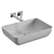 Sleek Kaldewei Countertop Washbasin 3D model small image 3