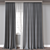 Modern Curtain 3D Model Max 3D model small image 1