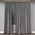 Modern Curtain 3D Model Max 3D model small image 4