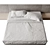 Modern Bed Frame with Specifications 3D model small image 4