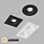 Interchangeable Recessed LED Lights 3D model small image 1