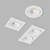 Interchangeable Recessed LED Lights 3D model small image 2