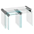 Modern Glass Side Table 3D model small image 1