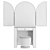 Elegant Vanity Set Ensemble 3D model small image 5