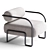 Modern Ardent Armchair 3D Model 3D model small image 2