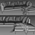 Contemporary West Elm Harper Sofa 3D model small image 4