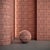 Brick Wall 3 Material Set 3D model small image 9