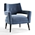 Precedent Hunter Chair: Classic Comfort 3D model small image 1