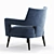 Precedent Hunter Chair: Classic Comfort 3D model small image 2