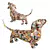 Kare Design Comic Dog Figurine 3D model small image 1