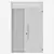 Modern Aluminium Door Model 186 3D model small image 4