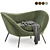 Modern and Stylish Armchair - 4 Colors 3D model small image 1