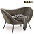 Modern and Stylish Armchair - 4 Colors 3D model small image 3