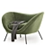 Modern and Stylish Armchair - 4 Colors 3D model small image 5