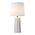 Chic Ribbed Ceramic Table Lamp 3D model small image 1