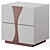 KRYPTON Chest & Nightstand Set 3D model small image 3